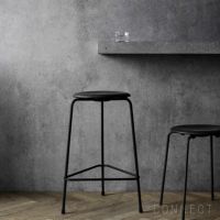 FRITZ HANSEN（フリッツ・ハンセン） / HIGH DOT（ハイドットスツール） / インテンスレザー / ブラック