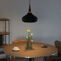 Fritz Hansen(フリッツ ハンセン)　/ Lightyears ( ライトイヤーズ ) Orient Black(オリエント ブラック) 　P2：φ340mm