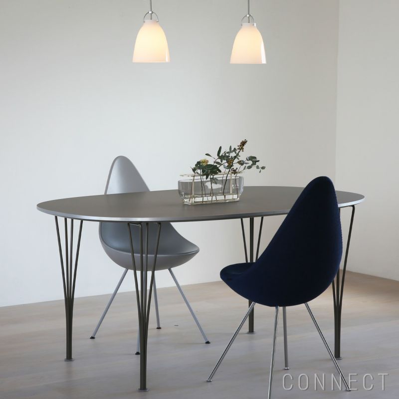 FRITZ HANSEN（フリッツ・ハンセン） / DININGTABLE（ダイニングテーブル）B612 / スーパー楕円テーブル / グレー