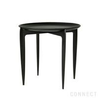 FRITZ HANSEN（フリッツ・ハンセン） / TRAY TABLE（トレイテーブル） / 折りたたみ式トレイテーブル / φ45cm / ブラック