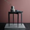 Fritz Hansen(フリッツ ハンセン) TRAY TABLE トレイテーブル / 折りたたみ式トレイテーブル  φ 45 cm　ブラック