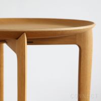 FRITZ HANSEN（フリッツ・ハンセン） / TRAY TABLE（トレイテーブル） / 折りたたみ式トレイテーブル / φ45cm / オーク
