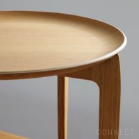 FRITZ HANSEN（フリッツ・ハンセン） / TRAY TABLE（トレイテーブル） / 折りたたみ式トレイテーブル / φ45cm / オーク
