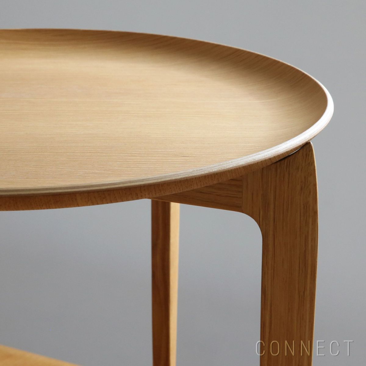 FRITZ HANSEN（フリッツ・ハンセン） / TRAY TABLE（トレイテーブル） / 折りたたみ式トレイテーブル / φ45cm / オーク