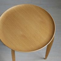 FRITZ HANSEN（フリッツ・ハンセン） / TRAY TABLE（トレイテーブル） / 折りたたみ式トレイテーブル / φ45cm / オーク