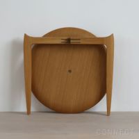 FRITZ HANSEN（フリッツ・ハンセン） / TRAY TABLE（トレイテーブル） / 折りたたみ式トレイテーブル / φ45cm / オーク