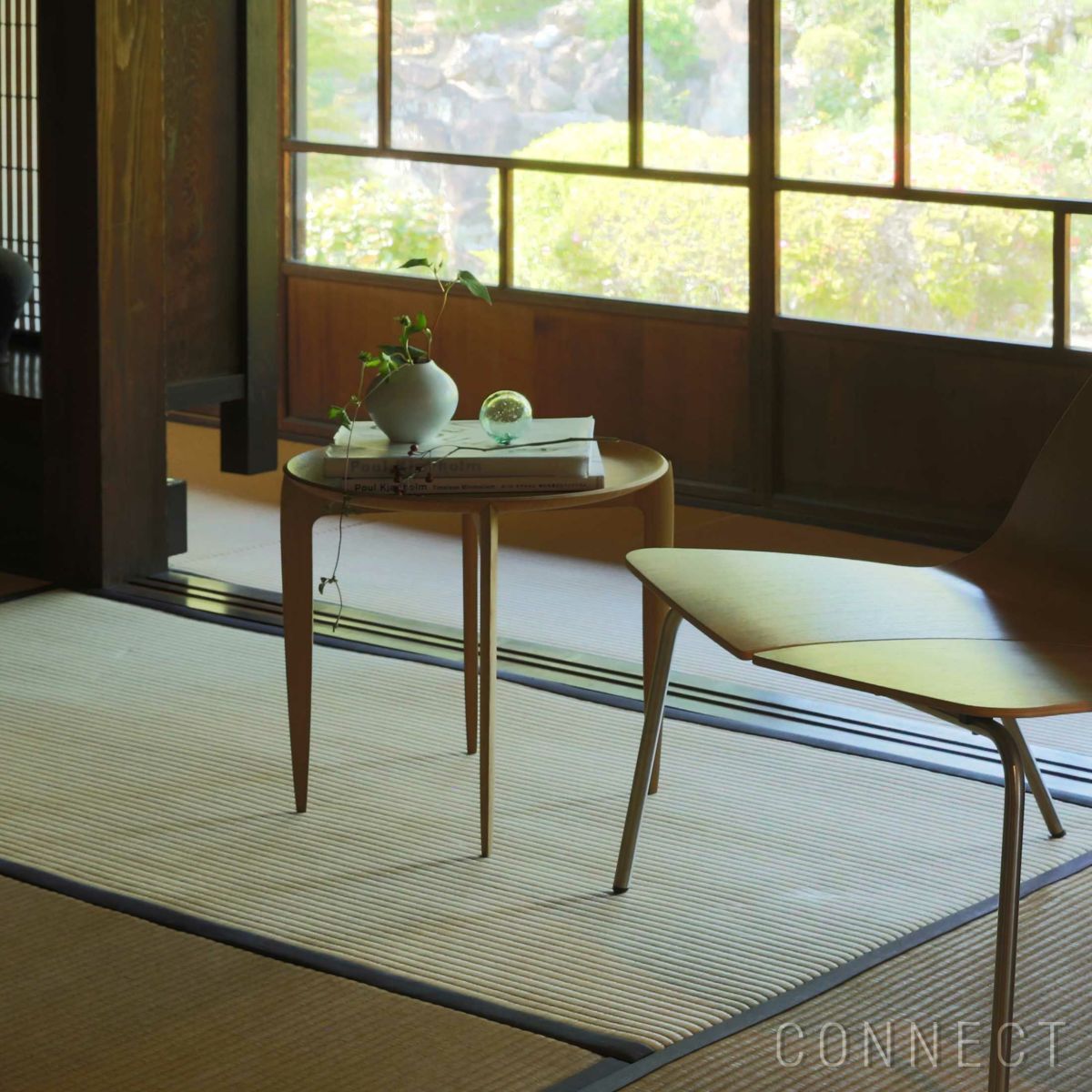 FRITZ HANSEN（フリッツ・ハンセン） / TRAY TABLE（トレイテーブル） / 折りたたみ式トレイテーブル / φ45cm / オーク