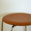 Fritz Hansen(フリッツ ハンセン) Arne Jacobsen アルネ・ヤコブセン /DOT ドットスツール / ワイルドレザー（旧エレガンスレザー）ウォルナット