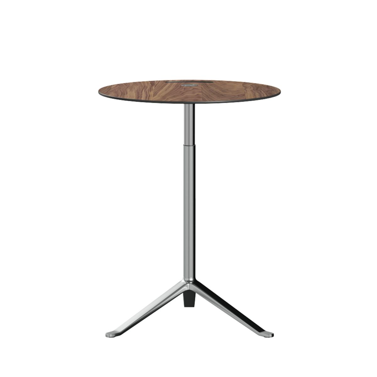 FRITZ HANSEN（フリッツ・ハンセン） / Little Friend（リトルフレンド） / KS11（丸天板・昇降式） / ウォルナット / ベース（ポリッシュ仕上げ） / サイドテーブル