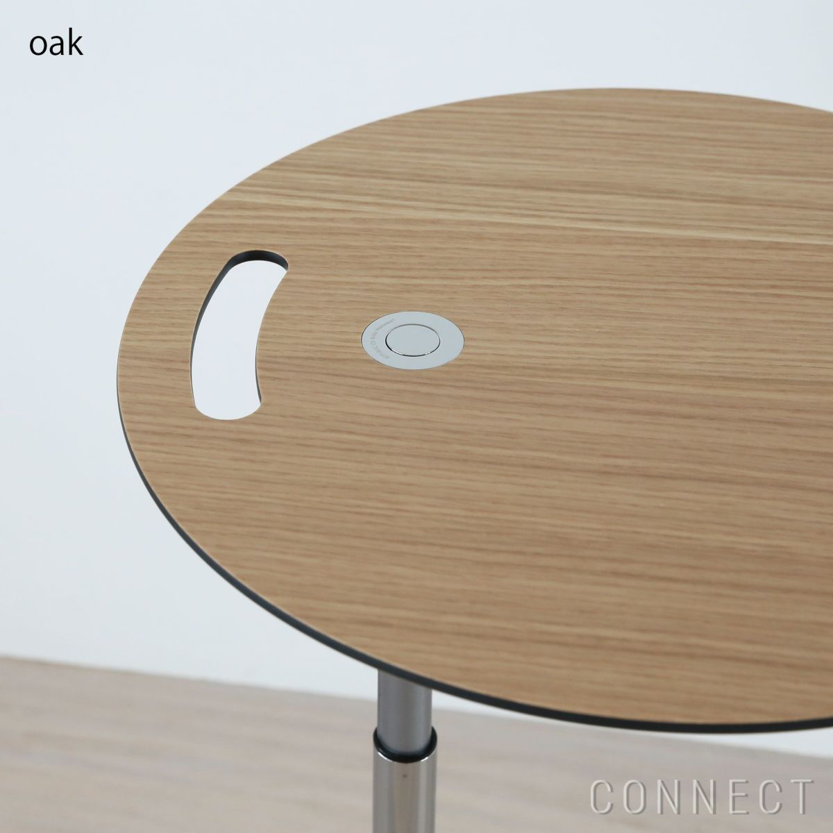 FRITZ HANSEN（フリッツ・ハンセン） / Little Friend（リトルフレンド） / KS11（丸天板・昇降式）/ オーク / ベース（ポリッシュ仕上げ） / サイドテーブル