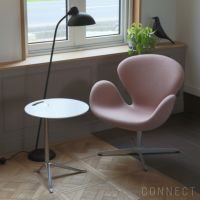 FRITZ HANSEN（フリッツ・ハンセン） / Little Friend（リトルフレンド） / KS11（丸天板・昇降式） / ホワイト / ベース（ポリッシュ仕上げ） / サイドテーブル