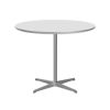 FRITZ HANSEN（フリッツ・ハンセン） / TABLE SERIES（テーブルシリーズ）A623 / 円テーブル / ホワイト / クローム脚 / Φ90cm【組立無料】