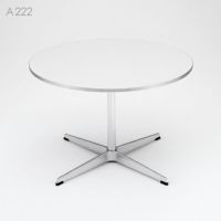Fritz Hansen(フリッツ ハンセン)　円形　　COFFEE TABLE(コーヒーテーブル)　A222 ホワイト