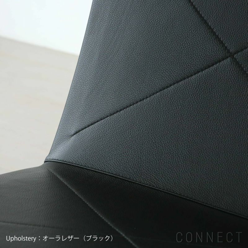 Fritz Hansen(フリッツ ハンセン)　PK22(ピーケー22)   オーラレザー（旧クラシックレザー）ブラック