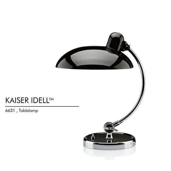 Fritz Hansen(フリッツ ハンセン)　KAISER IDELL(カイザー・イデル）　　　Luxus テーブルランプ・デスクスタンド ブラック