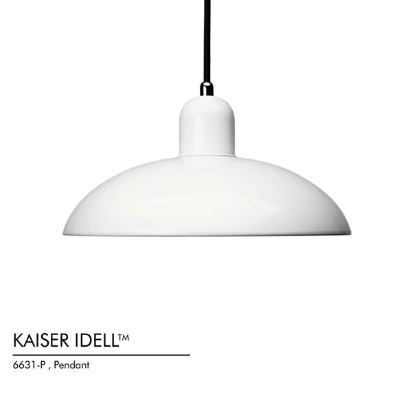 Fritz Hansen(フリッツ ハンセン)　KAISER IDELL(カイザー・イデル）　ペンダント　ホワイト