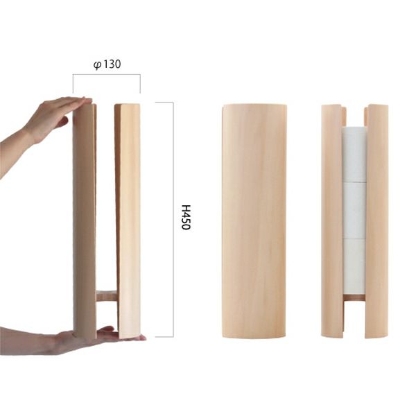 Eau(オー) KIRIKABU(キリカブ)　トイレットペーパーホルダー