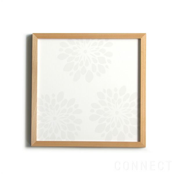 Eau/Tray square(トレー スクエア)　White flower