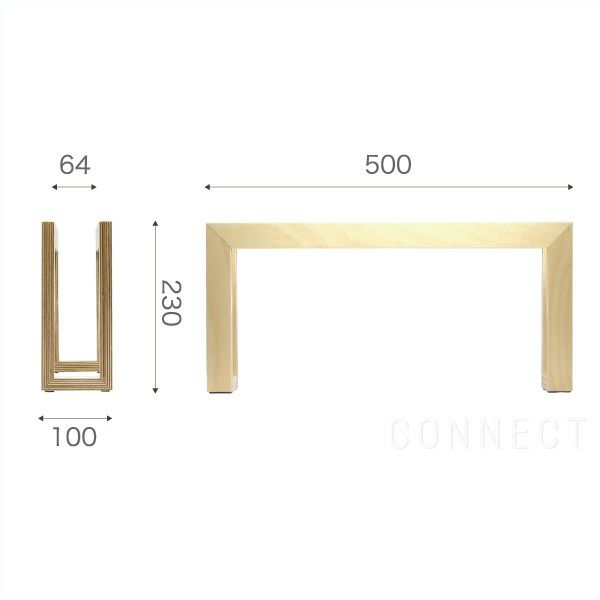 スリッパラック　Eau/KOF(コフ)　ナチュラル