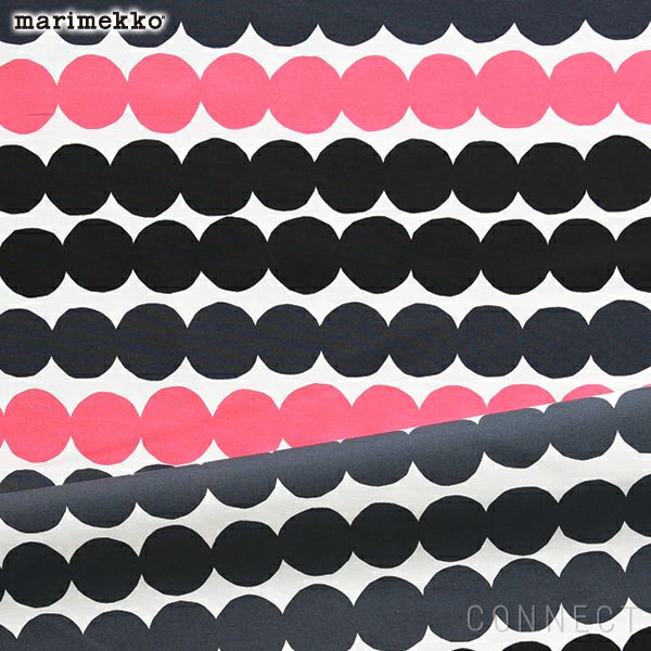 Marimekko マリメッコ Rasymatto ラシィマット ファブリック ピンク 柄リピート単位 62cmカット Connect Marimekko マリメッコ Rasymatto ラシィマット ファブリック ピンク 柄リピート単位 62cmカット Connect