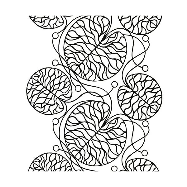 Marimekko マリメッコ Bottna ボットナ ファブリック ブラック 柄リピート単位 79cmカット Connect