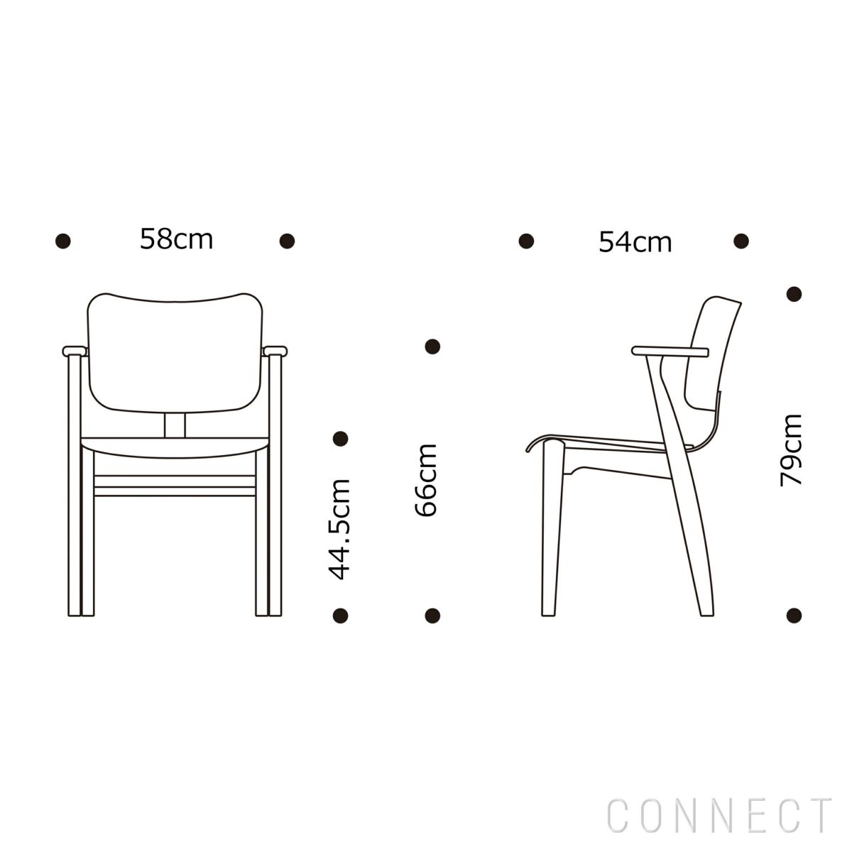 artek(アルテック) /  DOMUS CHAIR（ドムスチェア) / オーク / ナチュラル