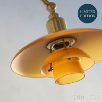 【数量限定】louis poulsen(ルイスポールセン)　 PH 3/2 ウォーターポンプ　真鍮アンバーガラス（琥珀色）フロアランプ