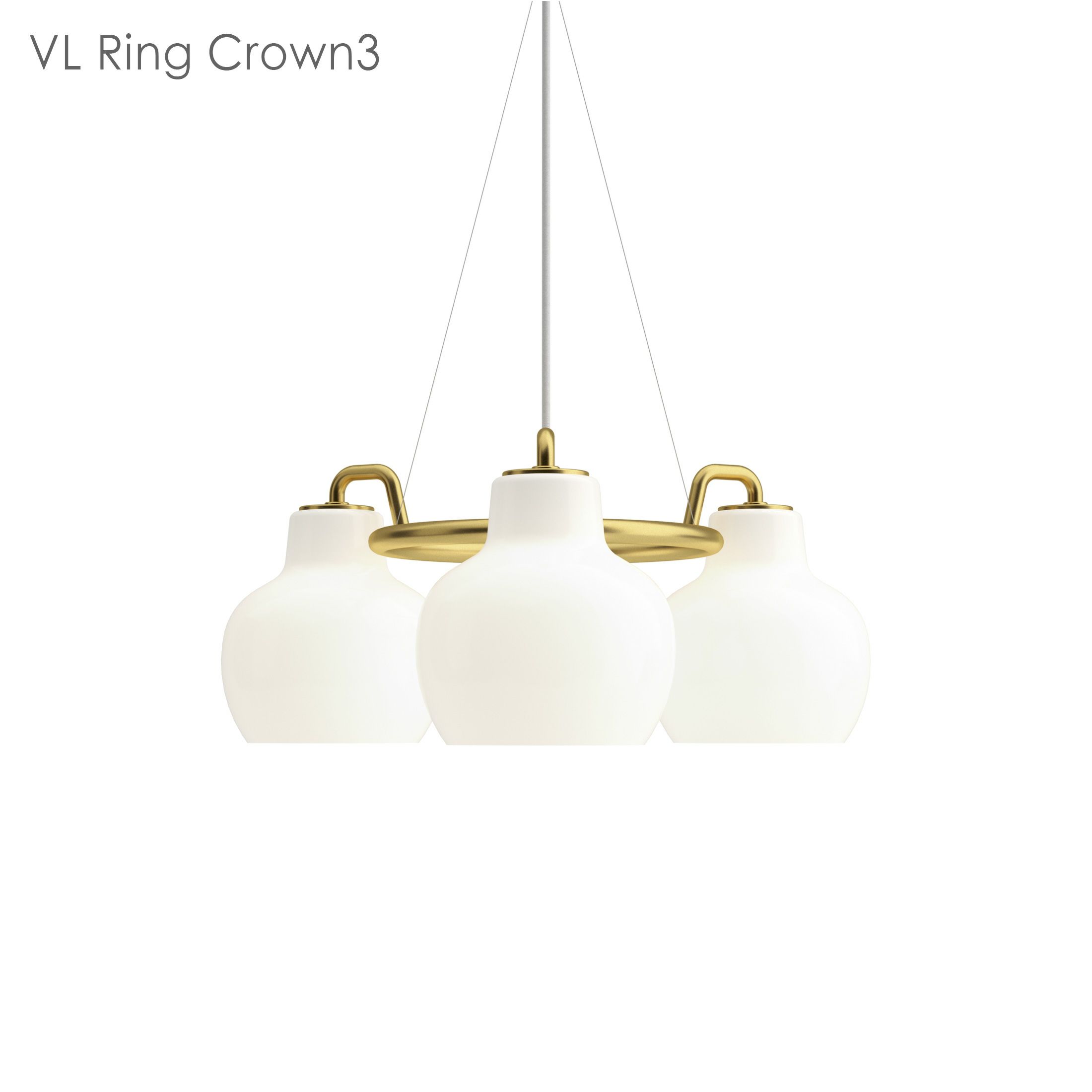 louis poulsen(ルイスポールセン) / VL Ring Crown 3（リングクラウン）ペンダントライト / 3灯