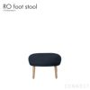 Fritz Hansen(フリッツ ハンセン)　RO FOOT STOOL(ロオチェア用フットスツール)　ウッドレッグ　Christianshavn(クリスチャンハウン)