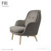 【期間限定フットスツールキャンペーン】Fritz Hansen(フリッツ ハンセン)　FRI(フリチェア)　ラウンジチェア　ウッドベース　Christianshavn(クリスチャンハウン)