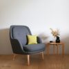 【期間限定フットスツールキャンペーン】Fritz Hansen(フリッツ ハンセン)　FRI(フリチェア)　ラウンジチェア　ウッドベース　Christianshavn(クリスチャンハウン)