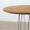 CARL HANSEN & SON （カール・ハンセン＆サン） E021 / EMBRACE LOUNGE TABLE / オーク材・オイル仕上げ・ステンレス脚 / φ48cm / コーヒーテーブル