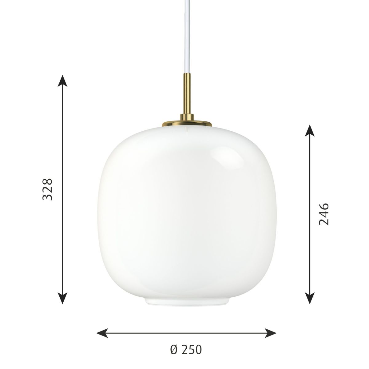 Louis Poulsen(ルイスポールセン) / VL 45 Radiohus pendant（ラジオハウス ペンダント） 250