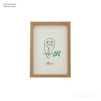 【 数量限定 】山口一郎  シルクスクリーン 「フクロウ」/ アートポスター / ポストカードサイズ