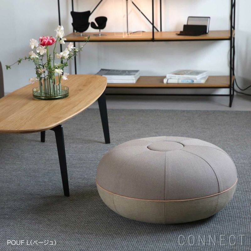 PK展pt10倍】FRITZ HANSEN（フリッツ・ハンセン） / Cecilie Manz（セシリエ・マンツ） / POUF（プフ）L |  CONNECT