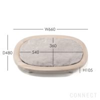 KARIMOKU CAT BED（カリモクキャット ベッド） / 全3色