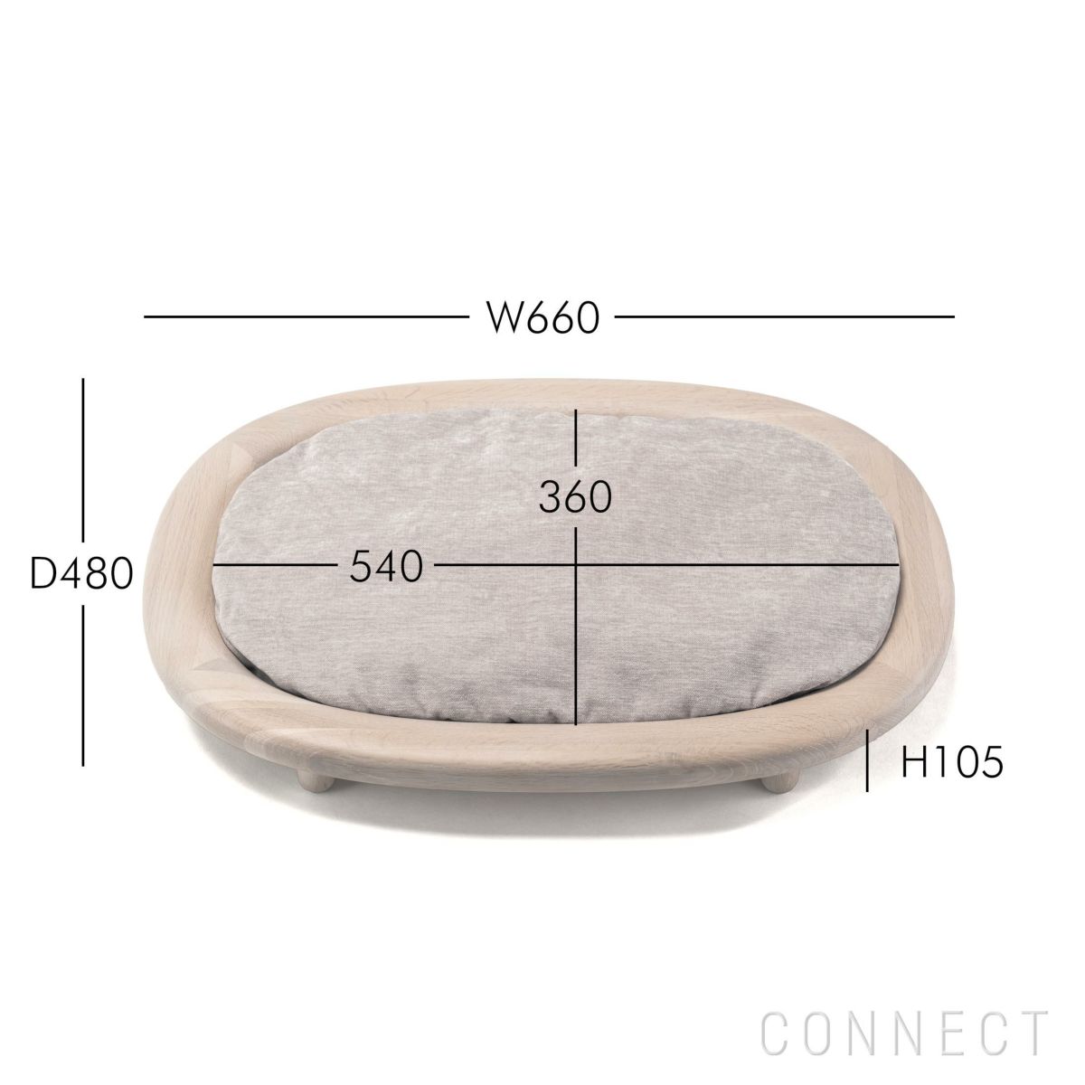 KARIMOKU CAT BED（カリモクキャット ベッド） / 全3色