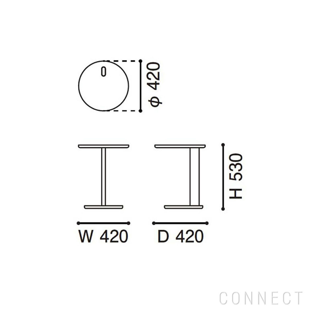 KARIMOKU NEW STANDARD（カリモク ニュースタンダード） / ELEPHANT SIDE TABLE（エレファントサイドテーブル)