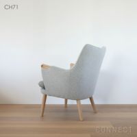 CARL HANSEN&SON （カールハンセン＆サン） CH71 / 復刻ミニベアチェア / オーク・ホワイトオイル仕上げ / イージーチェア