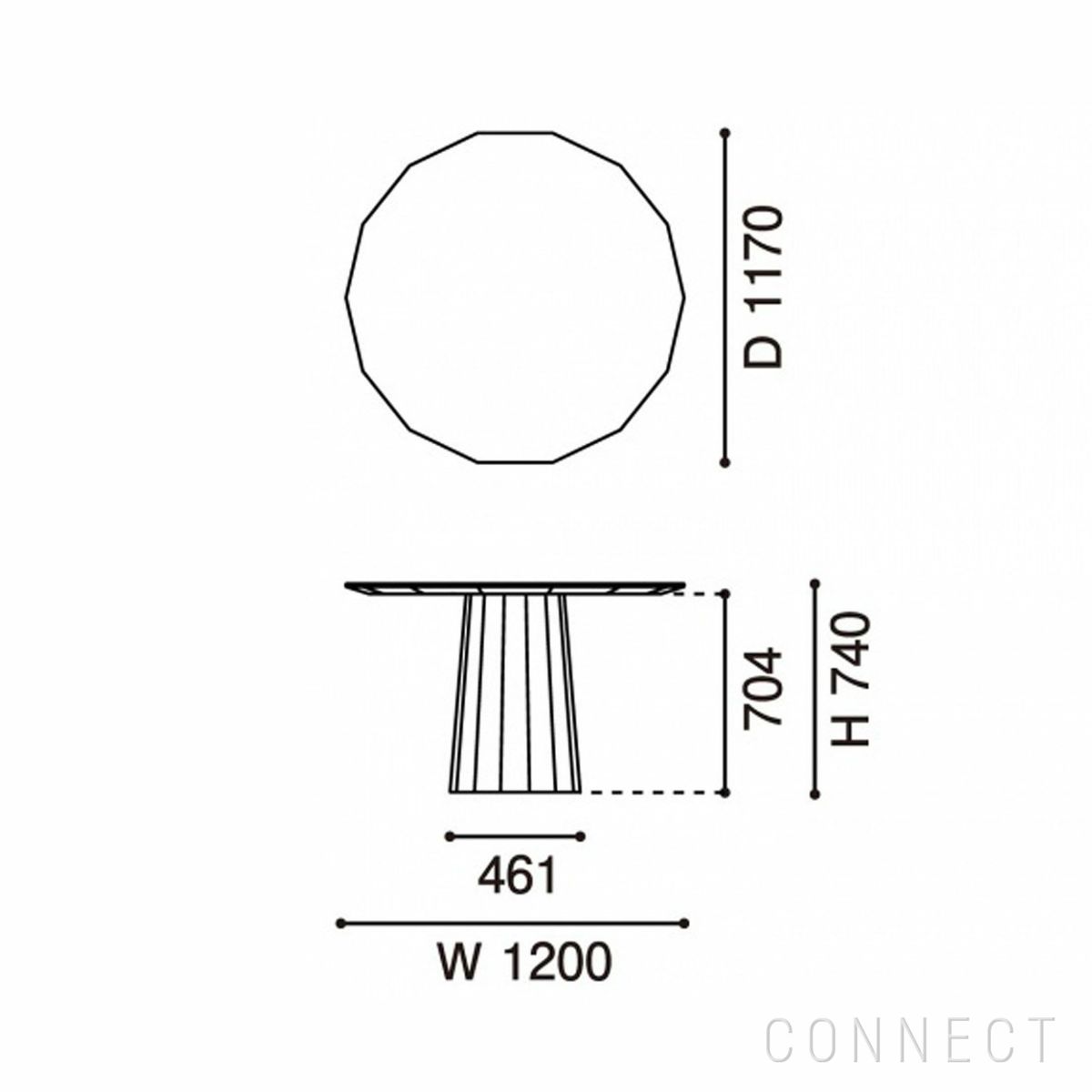 KARIMOKU NEW STANDARD（カリモク ニュースタンダード） / COLOUR WOOD DINING 120 GRID（カラーウッドダイニング 120 グリッド）