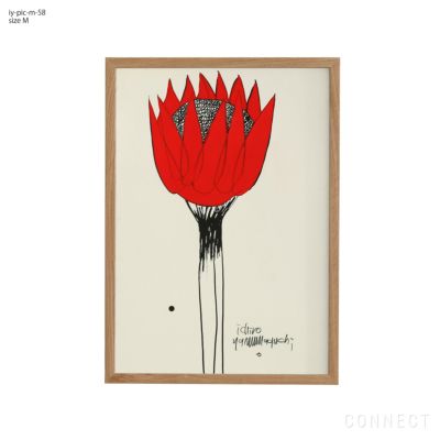 山口一郎　原画　赤いお花 山口一郎 原画 赤いお花 山口一郎 原画 赤いお花 在庫限り】 山口一郎