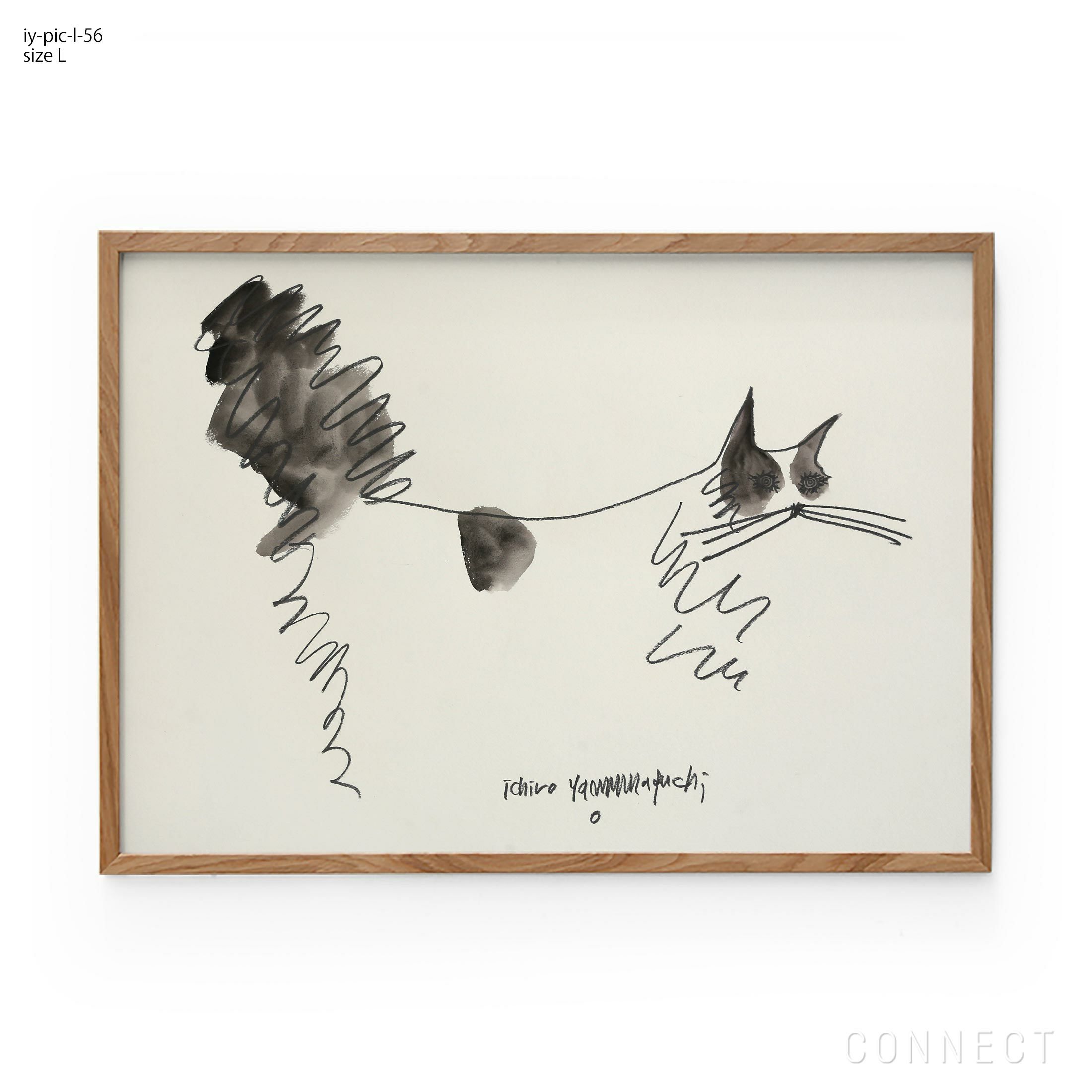 販売終了］山口一郎 / Lサイズ / 猫 / iy-pic-l-56 | CONNECT