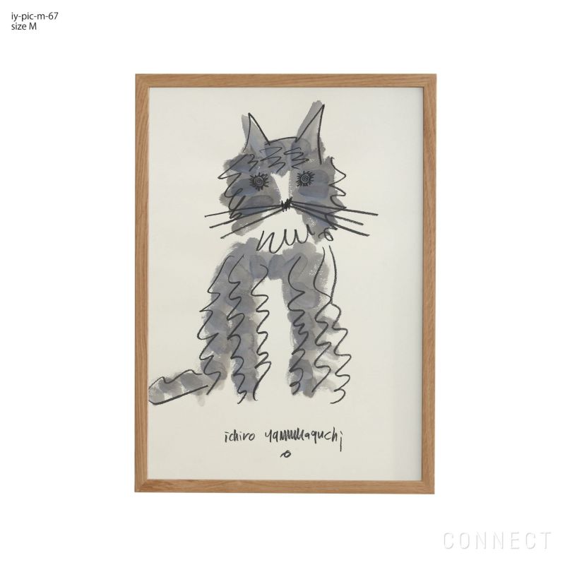 山口一郎 原画 Sサイズ 猫 - 絵画