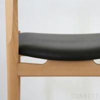 PP Mobler（PPモブラー） PP58 チェア / ビーチ材・ソープフィニッシュ / エルモソフトレザー / ブラック