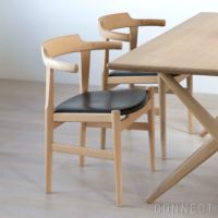 PP Mobler（PPモブラー） PP58 チェア / ビーチ材・ソープフィニッシュ / エルモソフトレザー / ブラック