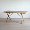 PP Mobler（PPモブラー） / PP85/160 Cross Legged Table（クロスレッグドテーブル） / オーク材・ソープ仕上げ