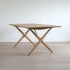 PP Mobler（PPモブラー） / PP85/160 Cross Legged Table（クロスレッグドテーブル） / オーク材・ソープ仕上げ