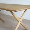 PP Mobler（PPモブラー） / PP85/160 Cross Legged Table（クロスレッグドテーブル） / オーク材・ソープ仕上げ