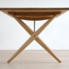 PP Mobler（PPモブラー） / PP85/160 Cross Legged Table（クロスレッグドテーブル） / オーク材・ソープ仕上げ