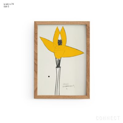 山口一郎 原画　黄色いお花　直筆イラスト有り 山口一郎 原画 黄色いお花 直筆イラスト有り - メルカリ